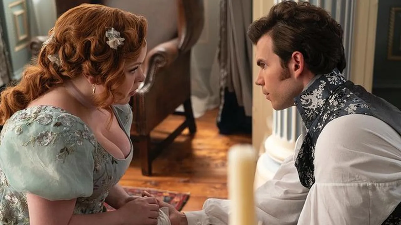 marketing of Bridgerton Season 3