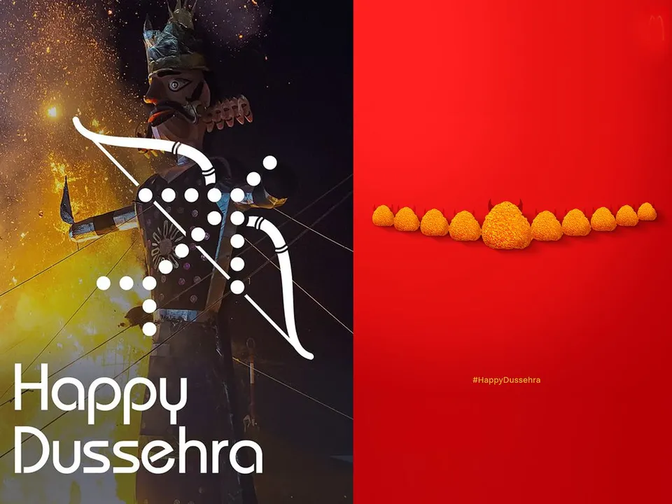 Dussehra creatives