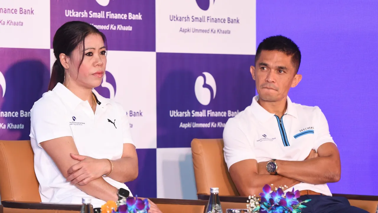 Mary Kom & Sunil Chhetri 