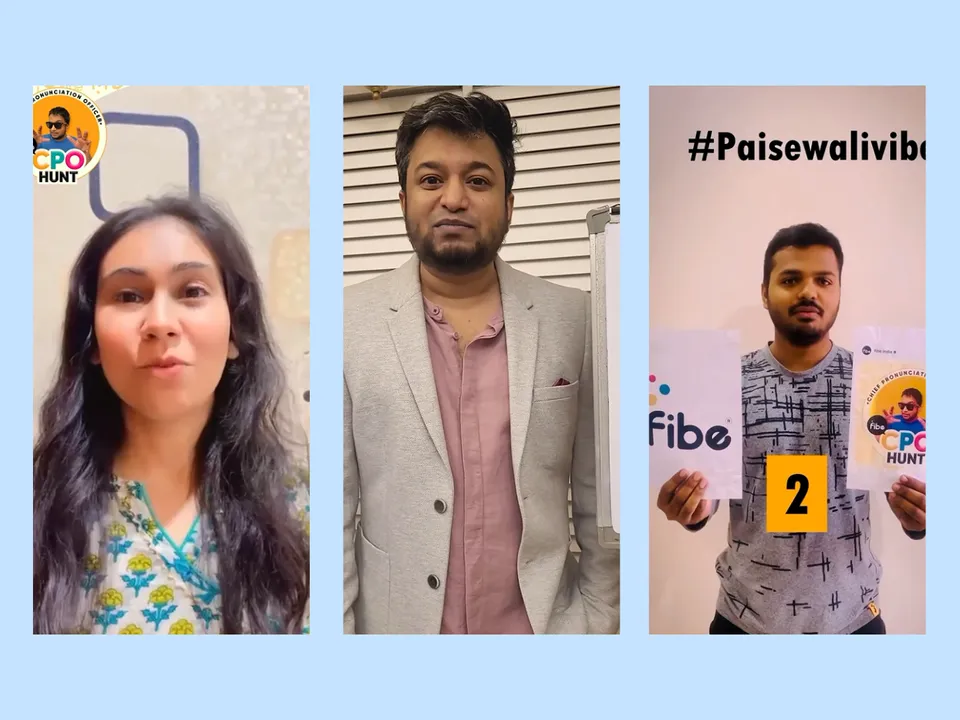 Fibe's UGC campaign
