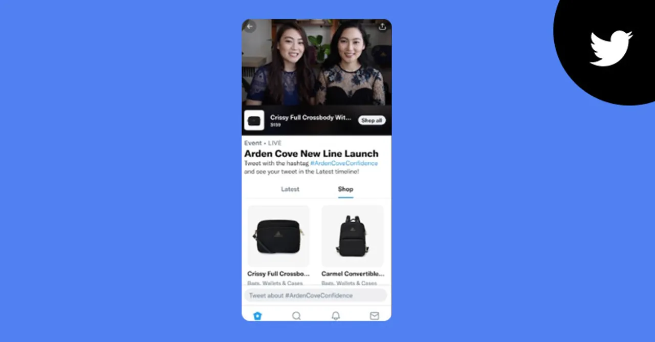 Twitter live shopping