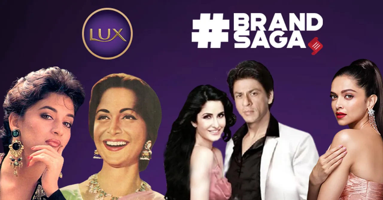 Lux soap advertising journey