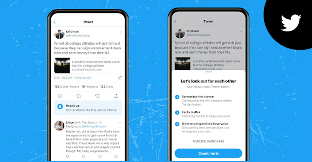 Twitter updates
