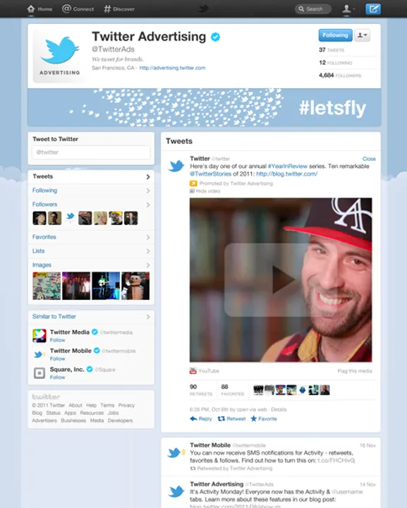 Twitter, Twitter Profile, Twitter