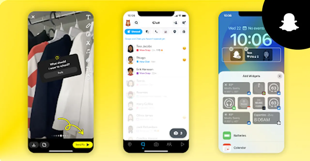 Snapchat features