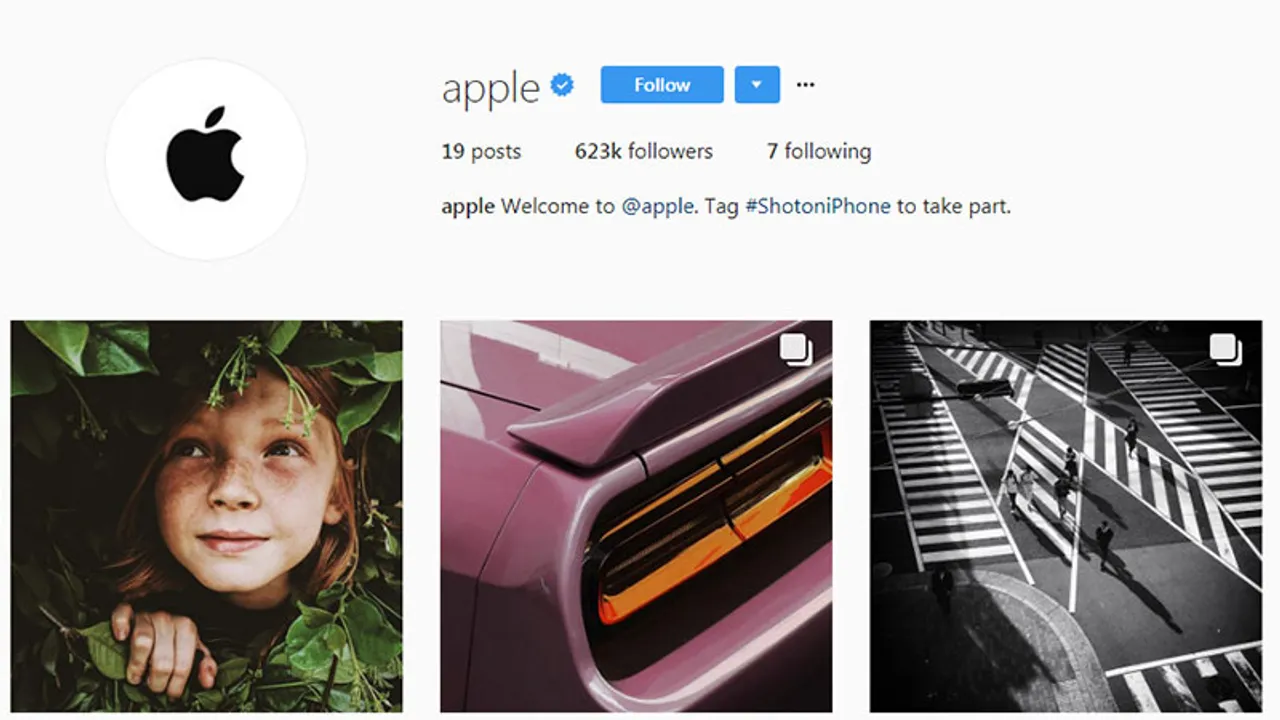 Apple's Instagram