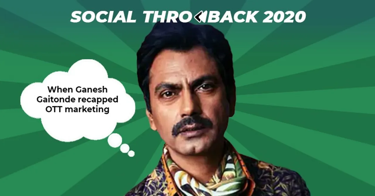 Ganesh Gaitonde OTT marketing