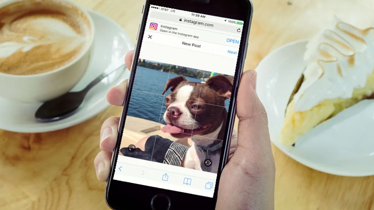Instagram Mobile Website