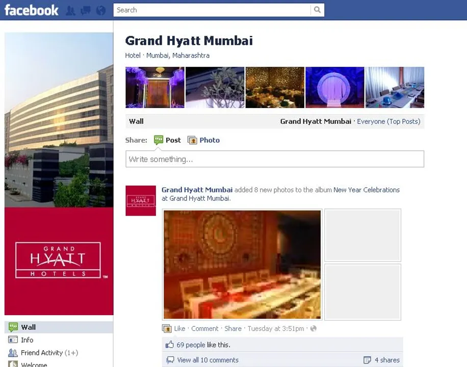 Social Media for Hotel Industry, Hospitality Indsutry, Four Seasons, Four Points, Sheraton, Maurya, Oberoi, Taj, Facebook for Hospitality, Twitter, ITC Maurya Sheraton, Hospitality industry and social media, social media case study for hospitality industry, hotels and social media, hotels in india and social media, hotels on social media in india