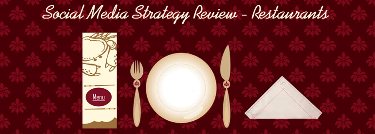 social media strategy Restaurants & cafes