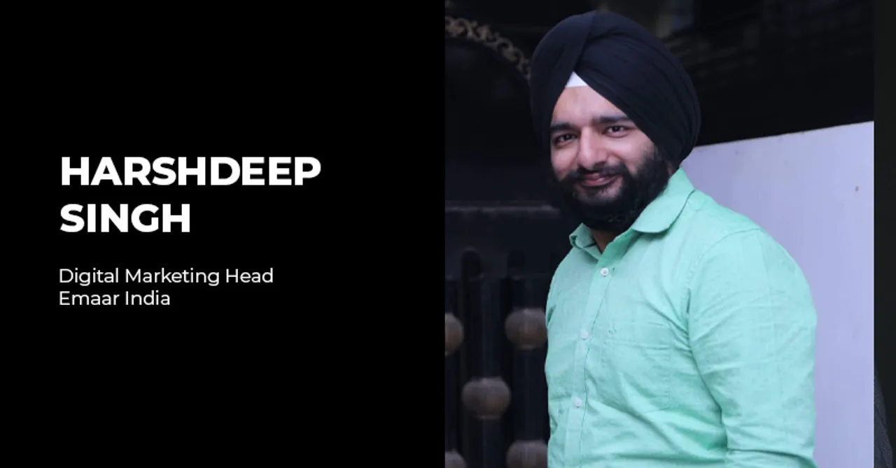 Harshdeep Singh Digital Marketing Head Emaar India