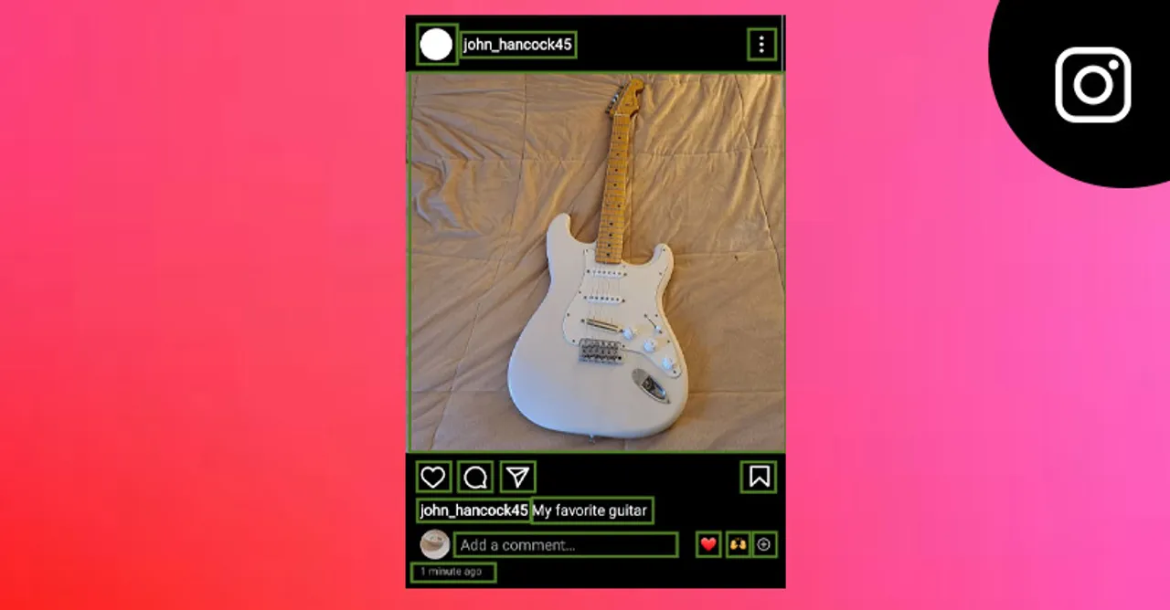 Instagram accessibility