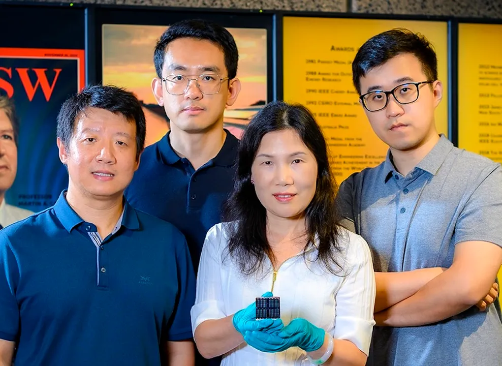  UNSW improved CZTS solar cells from 11.4% to 13.2% efficiency, leveraging hydrogen annealing for better photovoltaic results. Image Source: UNSW 