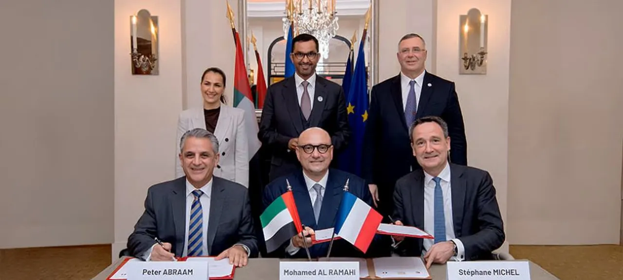  TotalEnergies, Masdar, and EPointZero signed an agreement to bring clean energy to Africa and Southeast Asia, supporting renewable projects and energy access. Image Source: Masdar 