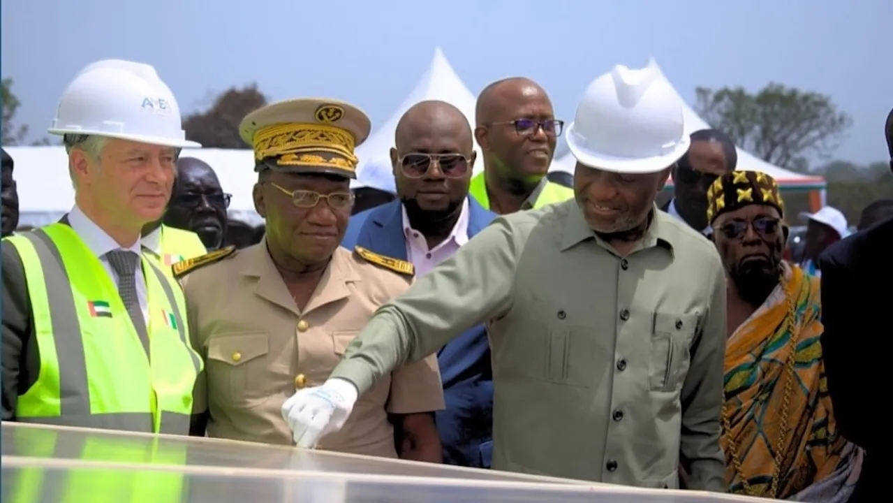  Once operational, the Bondoukou Solar PV plant will be AMEA Power’s first commissioned solar asset in Ivory Coast.  Image Source: AMEA Power 