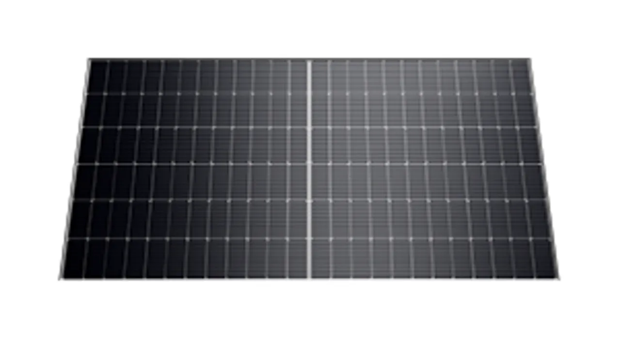  The Windproof Module features durability with a zinc-aluminum-magnesium alloy frame for extreme weather resistance.  Image Source: Jolywood 