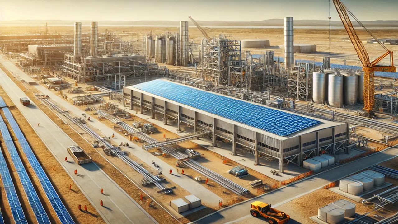  Mission Solar Energy secured permits and reused factory assets to shorten construction time and reduce project development costs. Image Source: AI Generated 