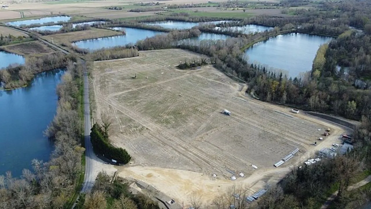  Site planning has included specific actions to support insect, bird, and reptile species in a protected environment.  Image source: QEnergy 