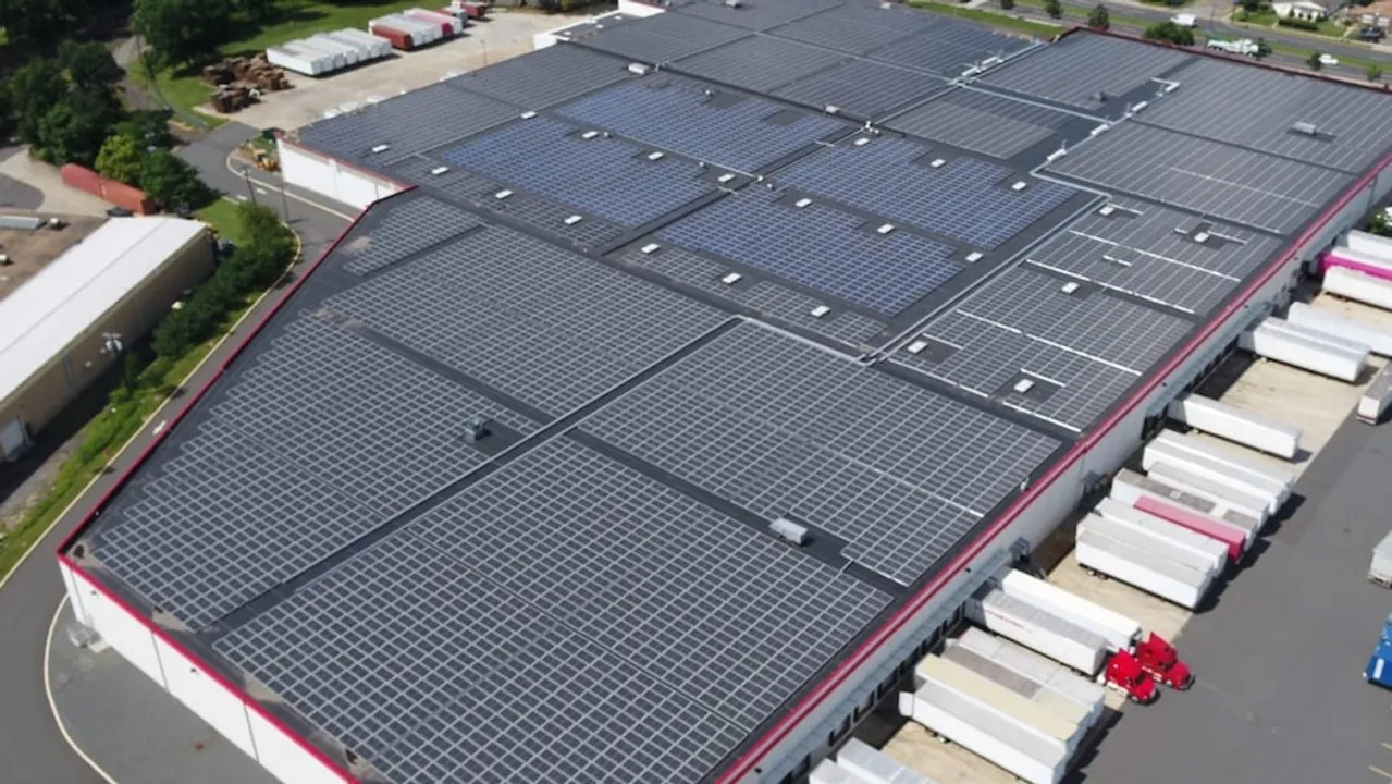  The 14 energized sites are the first phase of Solar Landscape’s 57-project rooftop solar plan in Maryland, designed to deliver 55 MW and serve around 5,870 homes annually.  Image Source:  Solar Landscape 