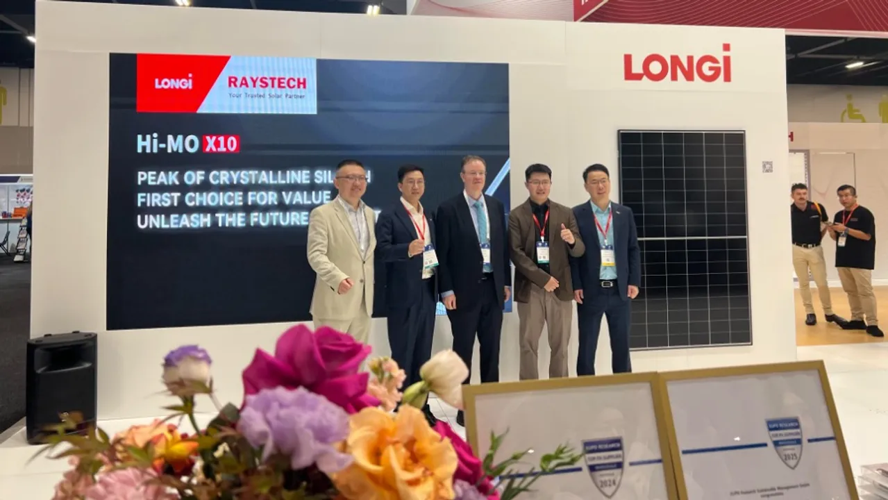  Raystech has been named as LONGi’s exclusive distributor for distributed solar products across Australia.  Image Source: LONGi 