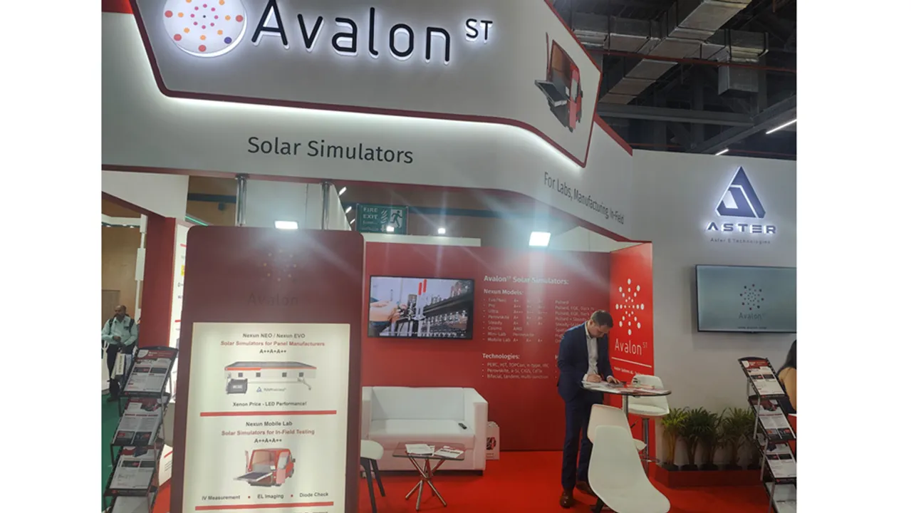  Avalon ST included Nexun Pro, Nexun Perovskite, Cosmo-AMO, Uniformity Robot, and Nexun Ultra in its simulator lineup. Image Source: SOLARbytes 