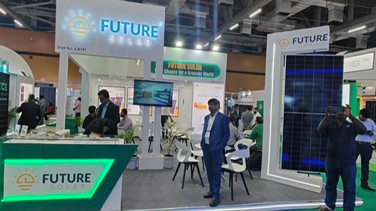  Future Solar’s M10R module delivered 650 W output and 23.27% efficiency using 16-busbar half-cut cells in a 108-cell layout. Image Source: SOLARbytes 