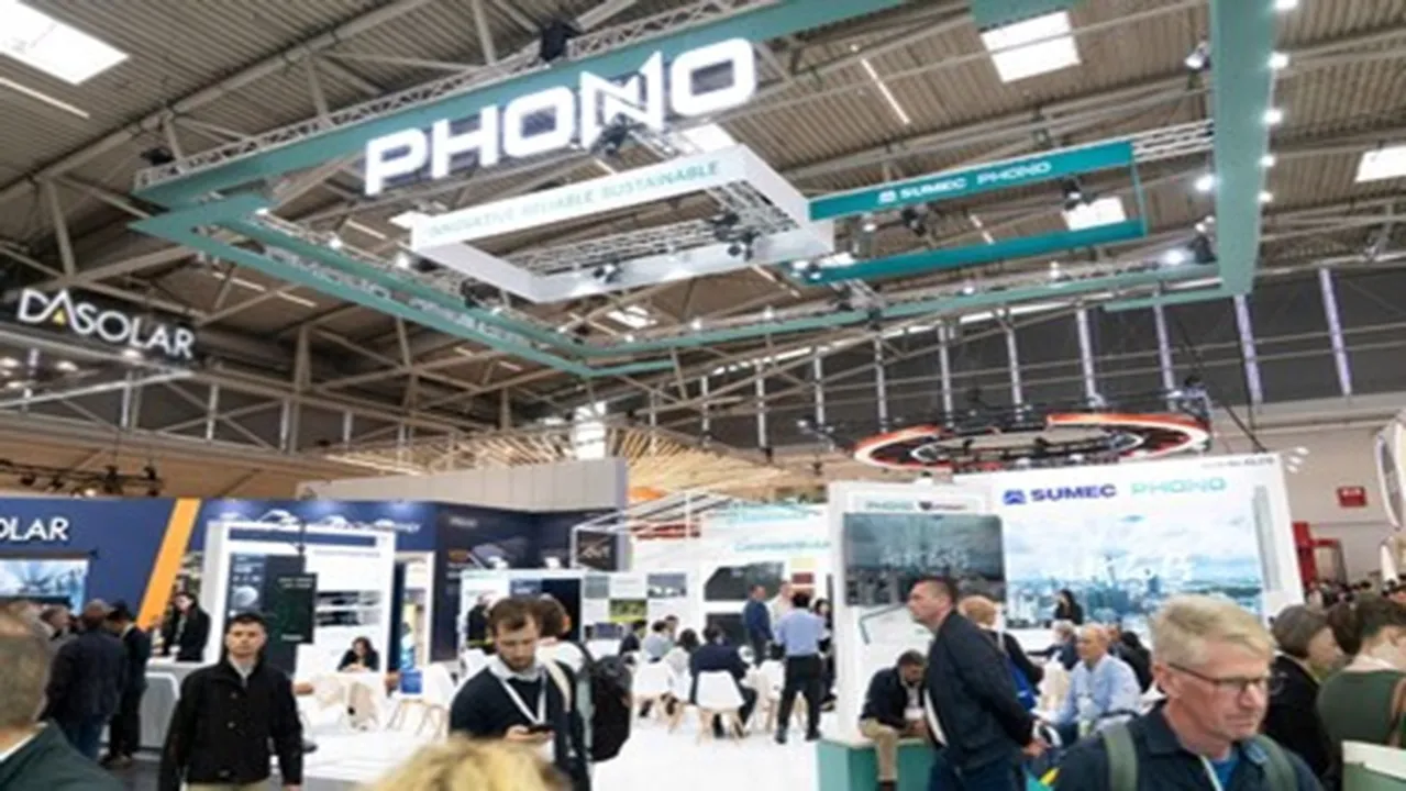  PHONO also introduced high-transmittance and customizable PV modules for BIPV and greenhouse use. Image Credit/Source: PRNewswire 
