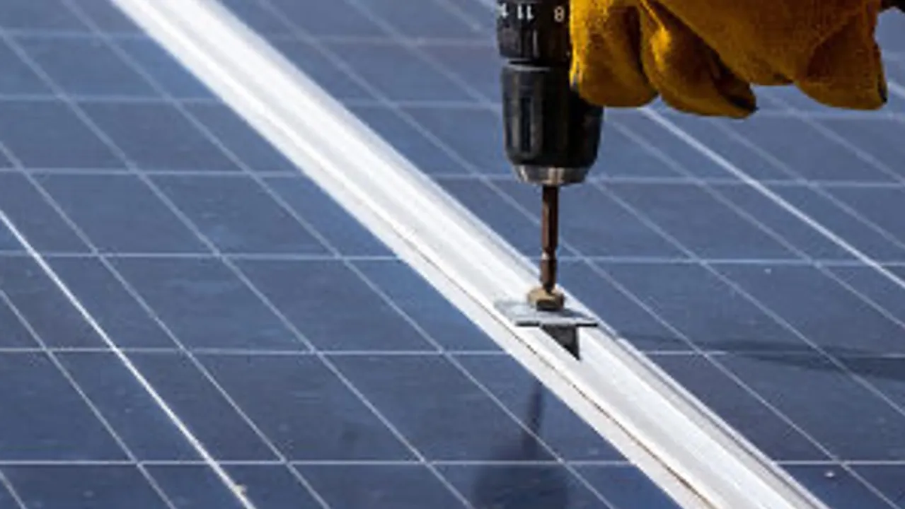  The project will use rotational sheep grazing across 300 acres as part of its agrivoltaic strategy.  Image Source: Greenbacker 