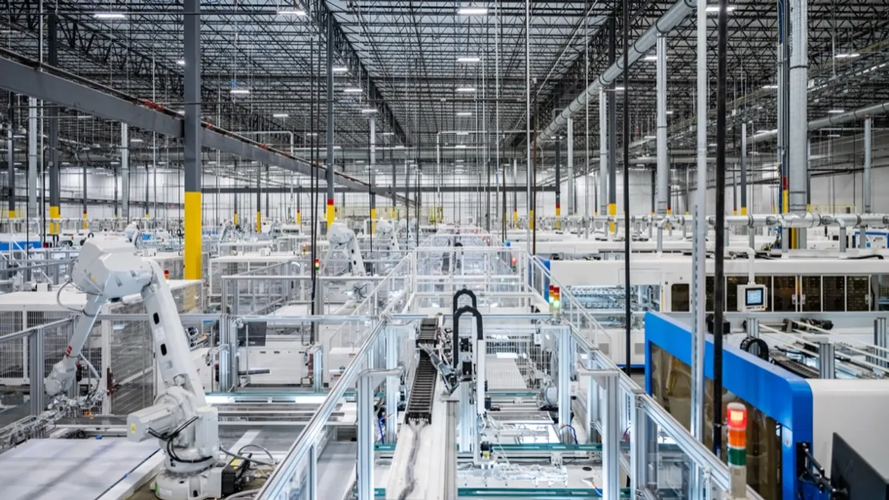  G2_Austin is part of T1 Energy’s strategy to build a vertically integrated, US-based solar supply chain.  Image Source: T1Energy 