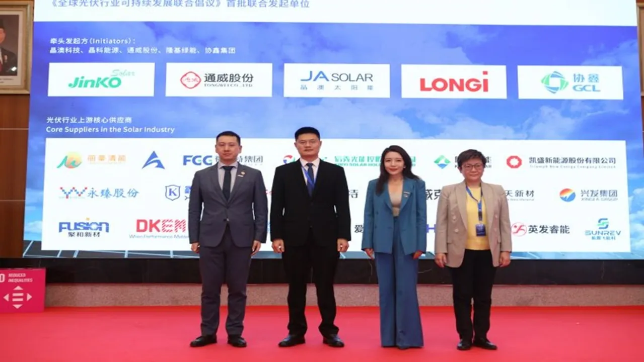  The GSSA initiative outlines nine ESG pathways focused on circular production, green sourcing, labor rights and inclusive stakeholder governance.  Image Credit:  JA Solar from Linkedin 