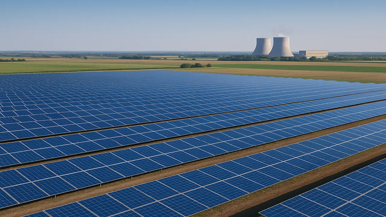  The Gibson City Solar project has marked early adoption of Illinois Power Agency’s Indexed REC offtake model. Image Source: AI Generated 