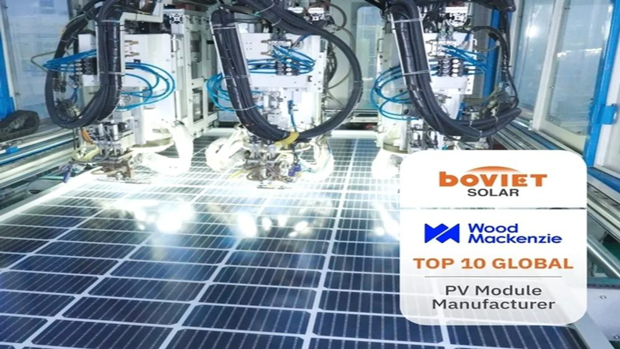  Boviet Solar has added 2 GW manufacturing capacity in North Carolina to scale up module output for US solar markets. Image Credit/Source: Boviet Solar 