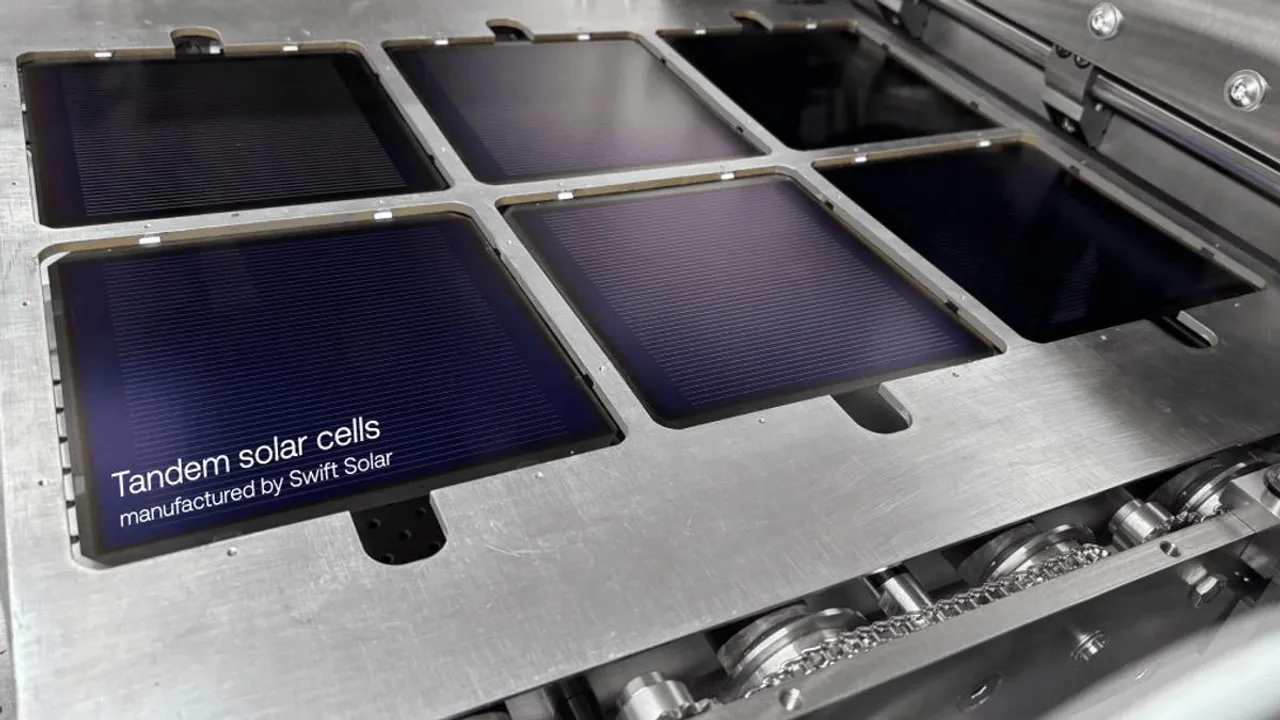 Swift Solar’s tech delivers higher power density than silicon, addressing tight-space energy needs in telecom infrastructure. 
