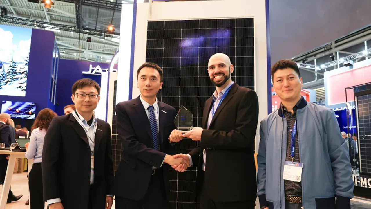  DeepBlue 4.0 Pro variants have been adapted for harsh climates, including deserts, offshore, alpine, and typhoon-prone regions. Image Credit/Source: JA Solar/ Linkedin 
