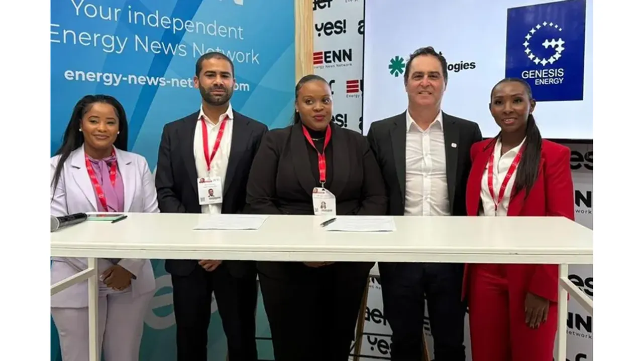  D-T selected GENESIS as its African partner to deliver Sahara solar systems and battery storage for mini-grid and utility-scale projects. Image Source: Zawya 