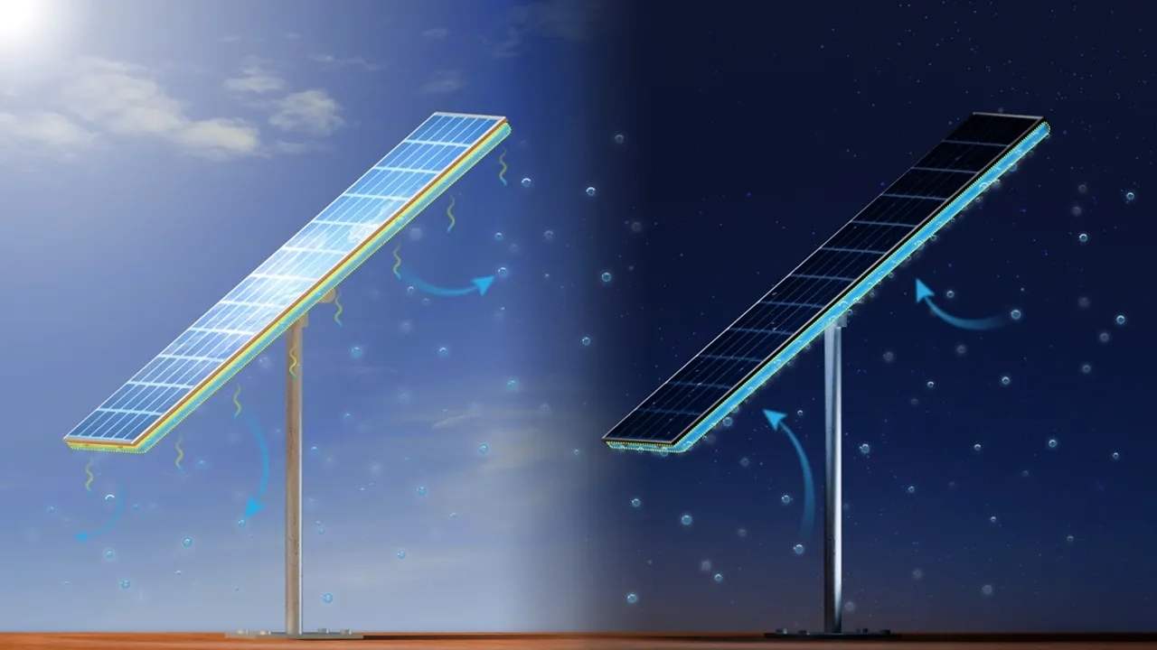  The composite cooling material from KAUST and KACST increased solar cell lifespan and cut electricity costs during tests in Saudi Arabia and the United States. Image Source: KAUST 