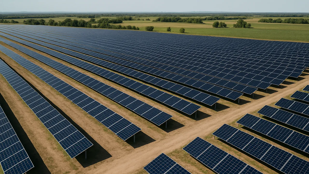  Arevon has secured $350 million in revolving loans and $250 million in project credit for solar and battery growth. Image Source: AI Generated 