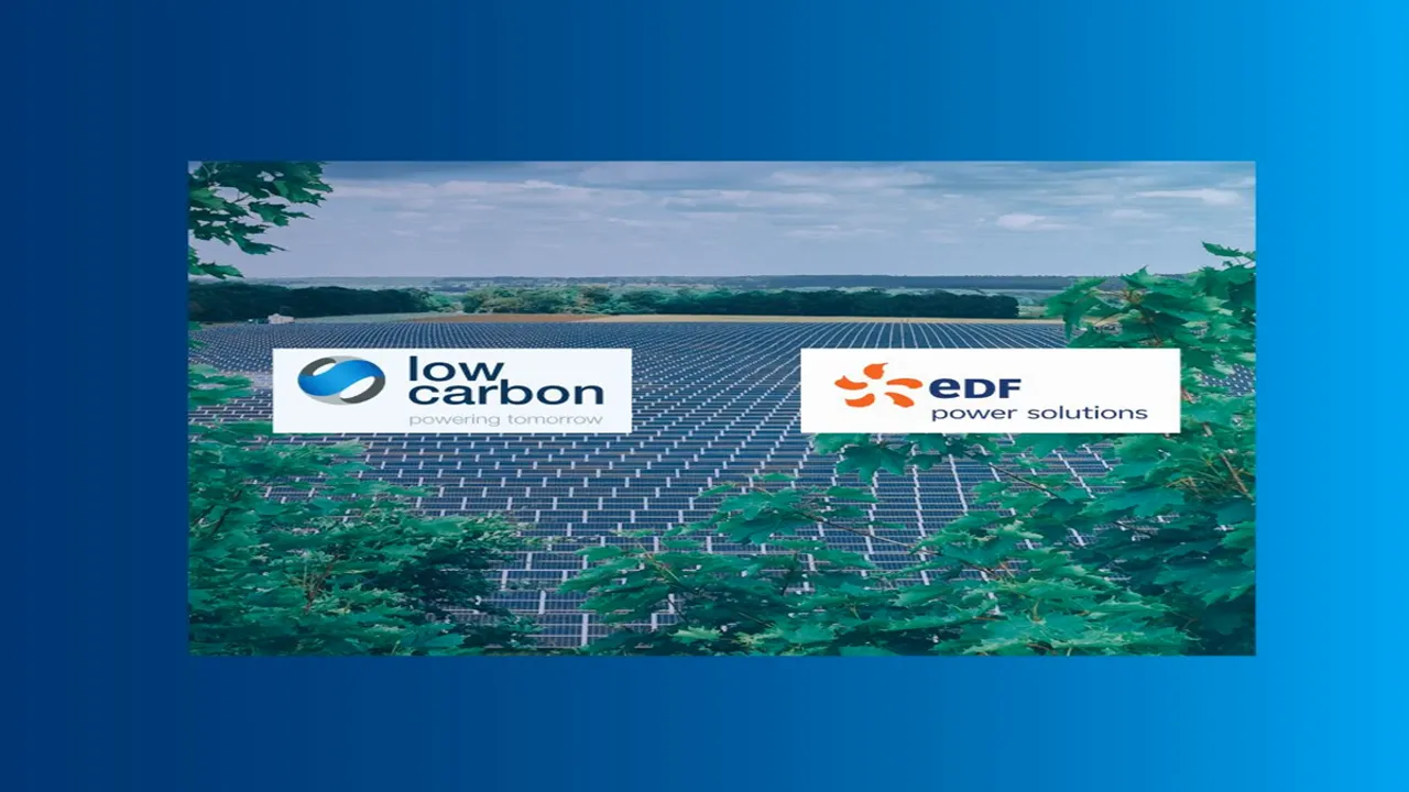  The project was designed to power around 160,000 homes and included battery storage to support grid stability. Image Source: Low Carbon 