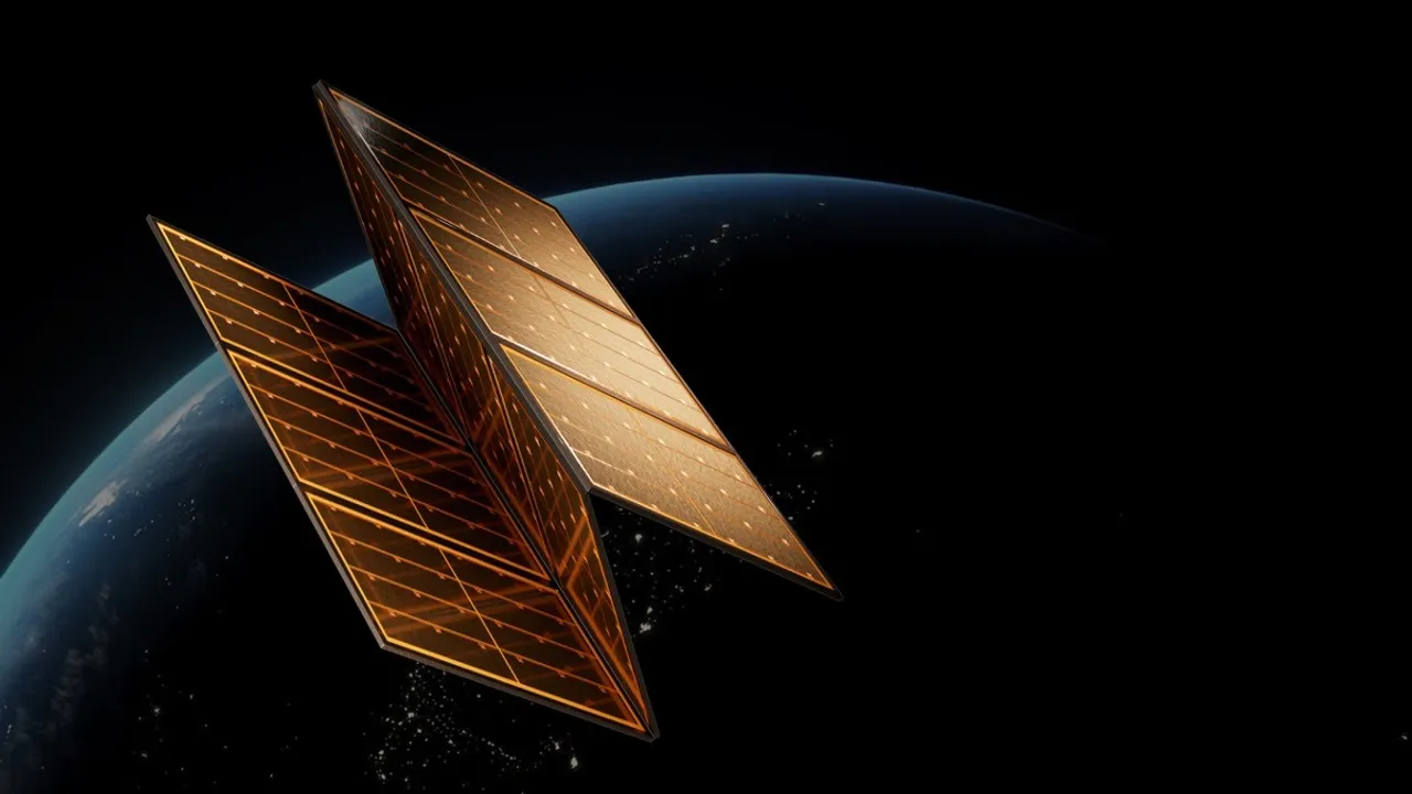  Solestial has targeted one-month production cycles for 1 kW space-grade solar arrays using automated silicon-based module assembly. Image Source: Solestial 