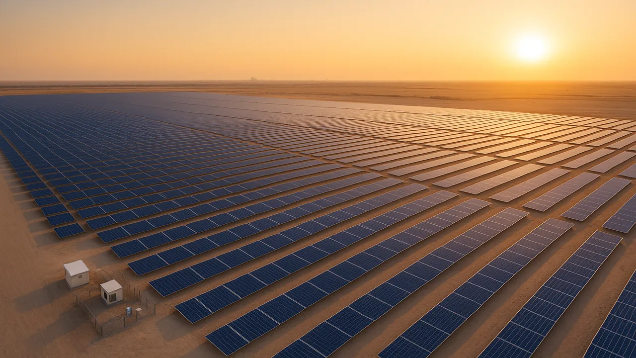  Bahrain’s 150 MW solar project has marked a milestone as EWA engages private sector participation through a public-private partnership model. Image Credit/Source: AI Generated 