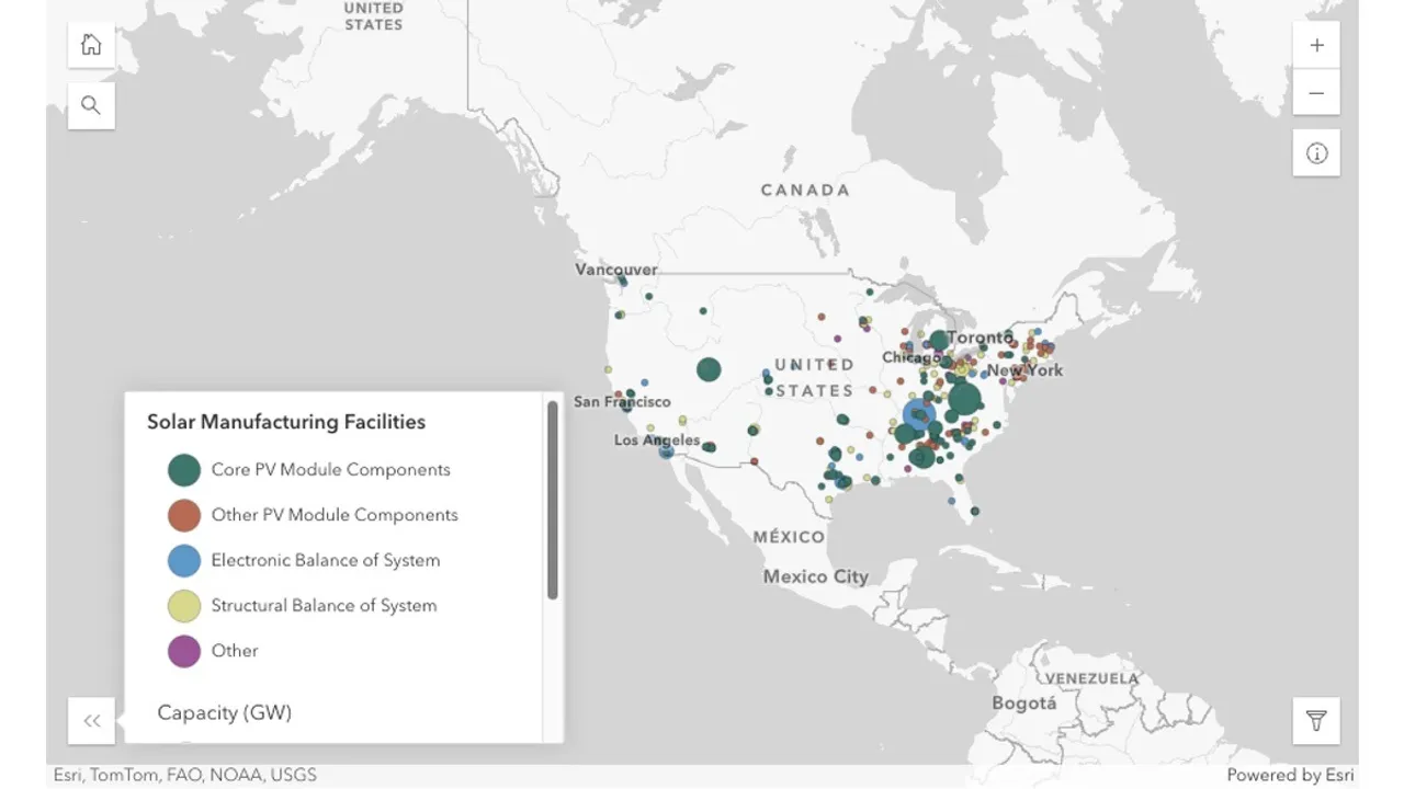  Only two US facilities have supplied solar-grade polysilicon with 20 to 25 GW annual capacity. Image Source: BlueGreen Alliance 