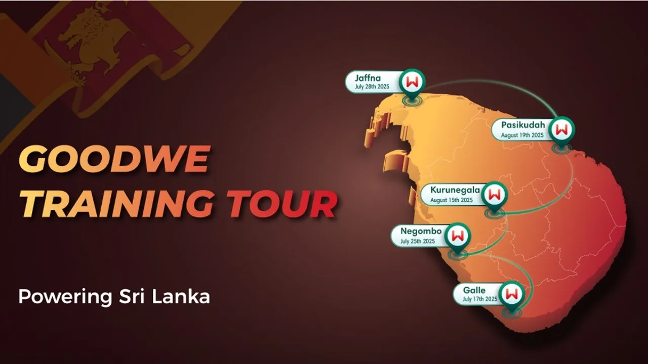  The training tour has already covered three cities and has engaged hundreds of installers and solar partners. Image Source: GoodWe 