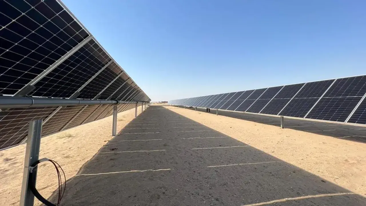  ACWA Power’s SAAD 2 PV project in Riyadh has reached full 1,125 MW capacity after the second certification was obtained. Image Source: Zawya 