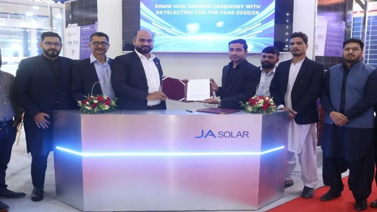  The 50 MW project has involved joint efforts in development, construction, and operation to strengthen Pakistan’s renewable energy capacity.  Image Credit/Source: JA Solar 