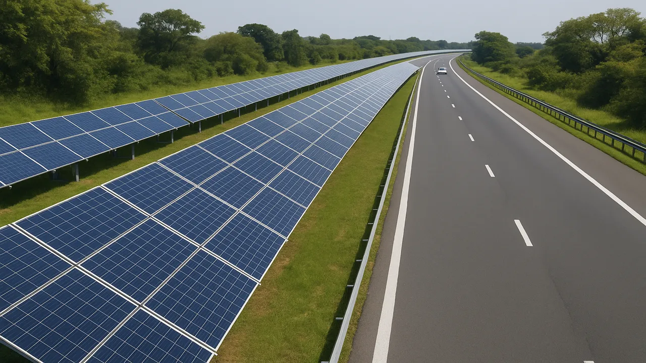  The 100 MW rooftop solar project along Hyderabad’s Outer Ring Road has detailed integration plans using TGSPDCL and TSPA substations. Image Credit/Source: AI Generated 