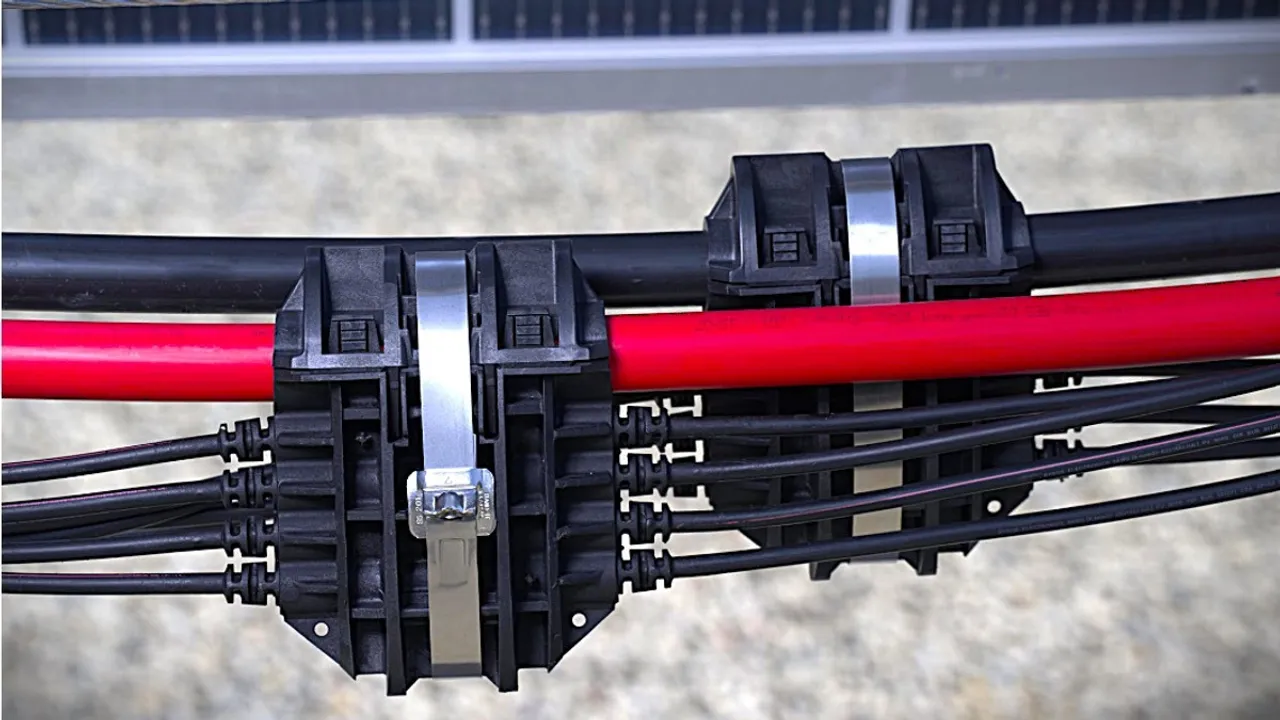  Nextracker has launched NX PowerMerge as its first eBOS product following its acquisition of Bentek earlier this year. Image Source: Nextracker 