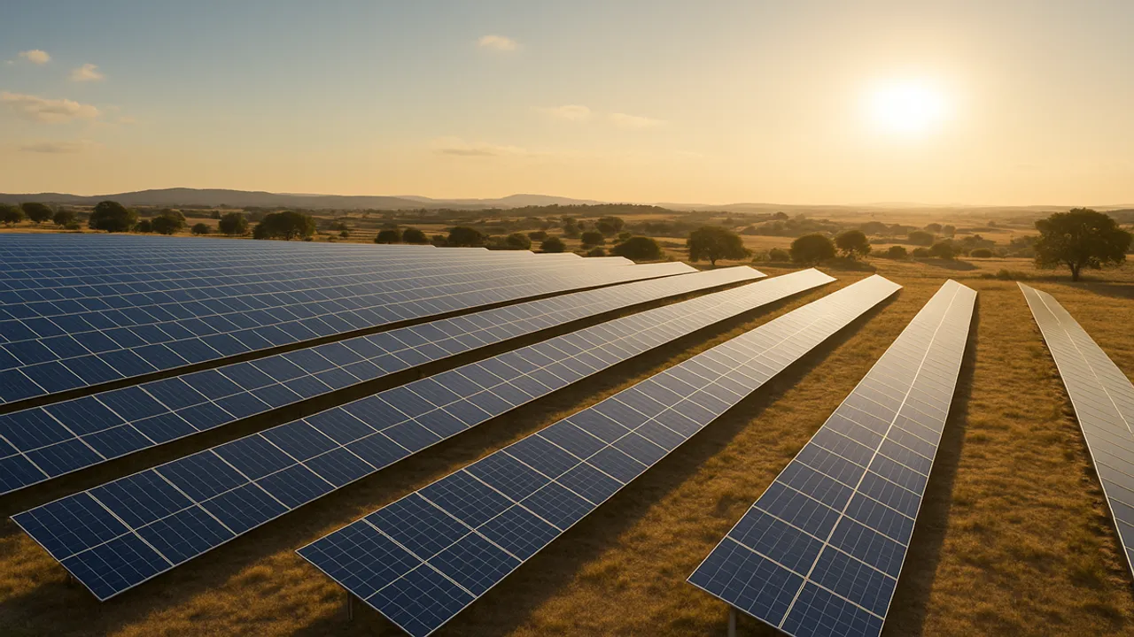  AGCO’s VPPA with BRUC has allocated solar output to cover part of its Europe and Middle East electricity needs. Image Source: AI Generated 