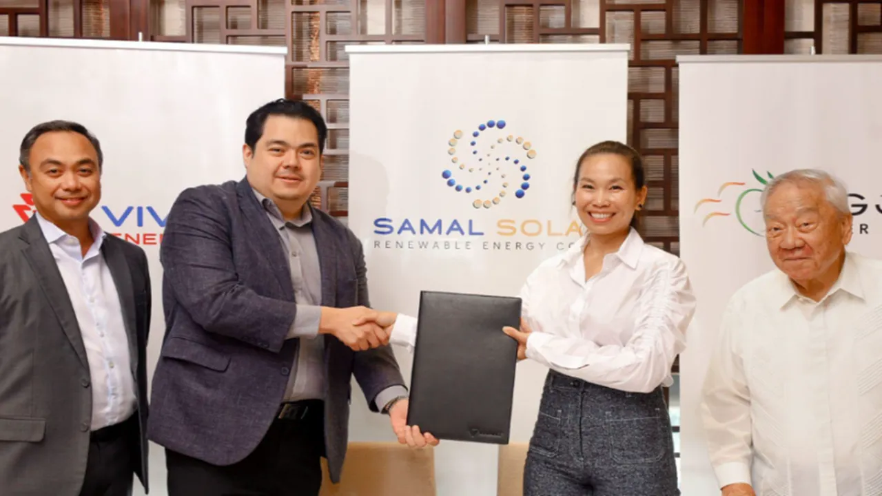  Samal Solar Power Project has supplied 52 MW of energy to Corenergy under Vivant Energy’s retail operations.  Image Credit/Source: Power Phillippines 