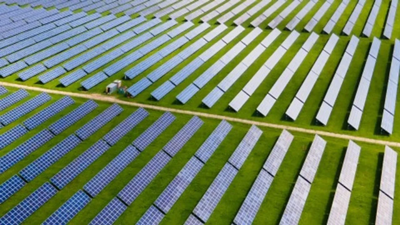  The Zhanaozen solar plant had over 80,000 panels and was expected to generate 86 GWh annually. Photograph: (Image Source: Plenitude) 
