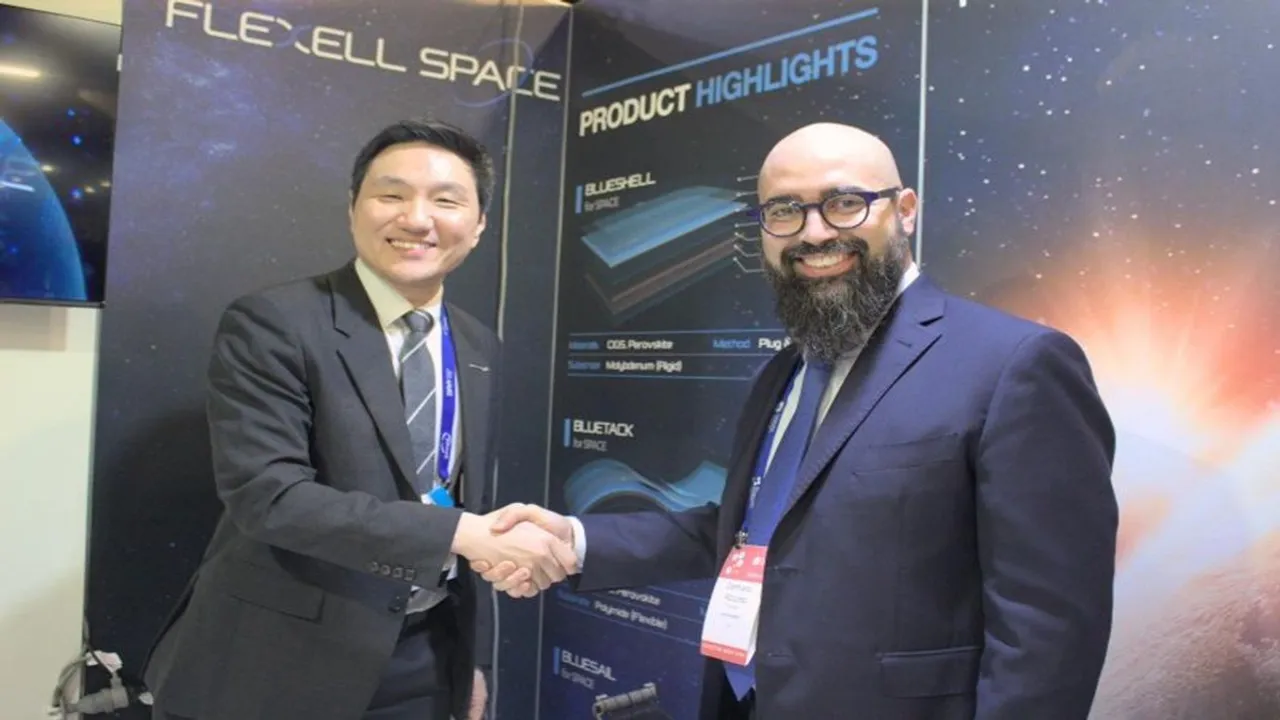  NPC Spacemind–Flexell Space MoU was signed to develop scalable solar arrays for satellite use. Photograph: (Image Credit/Source: Linkedin/NPC Spacemind) 